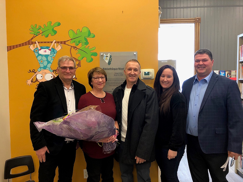 La bibliothèque de la Municipalité de SainteVictoiredeSorel s