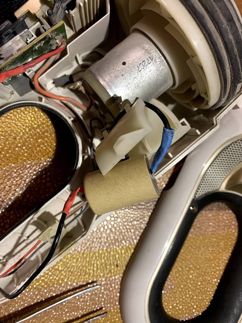 MiniVac Handheld vacuum cleaner Philips 4.8v FC6142 DIY battery