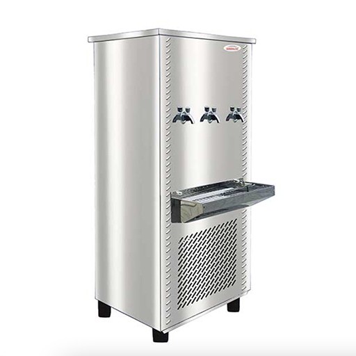 Water Cooler, Model No.GC50T3 (3 Tap Floor Standing Stainless Steel
