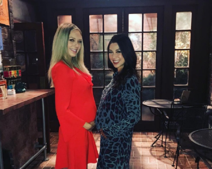 The Young And The Restless News Melissa Ordway And Laur Allen Pose