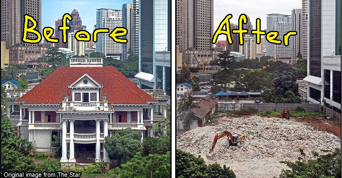 Kali pertama dalam sejarah Malaysia, status bangunan warisan akan