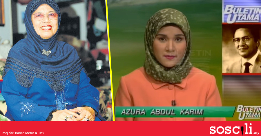 pembaca berita bertudung SOSCILI