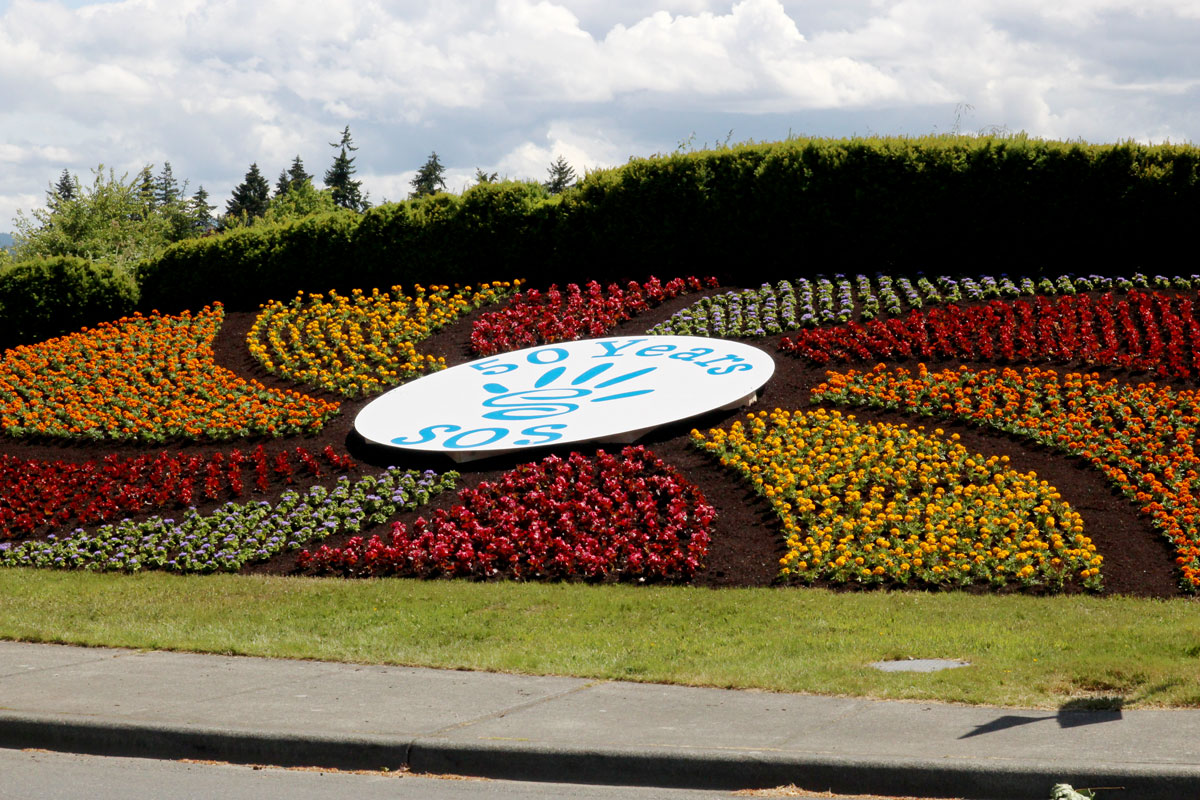 SOS Garden Bed Display SOS Society of Organized Services