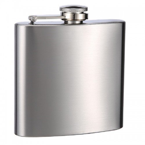 Retro Stainless Steel Hip Flask SOS Promo Products