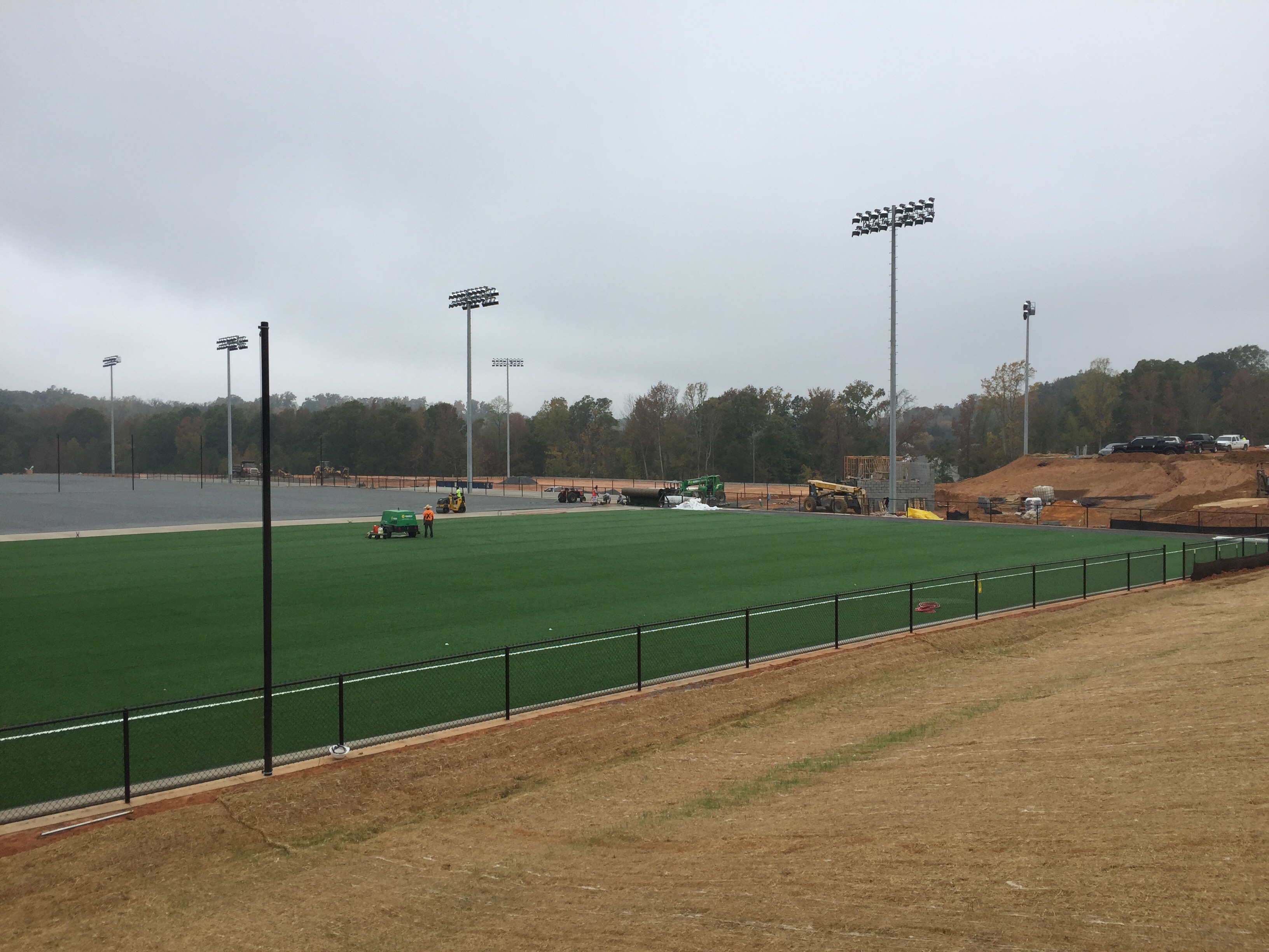 Riverview Athletic Fields Sossamon Construction