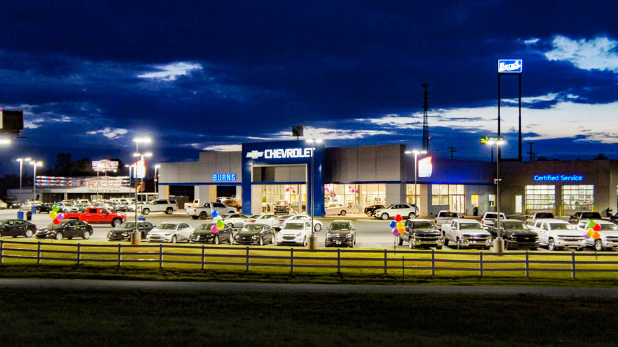 Burns Chevrolet Dealership Sossamon Construction