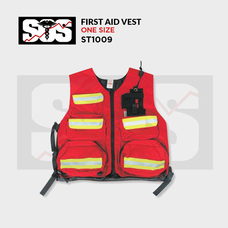 First Aid Vest ST1009 sostech.ca