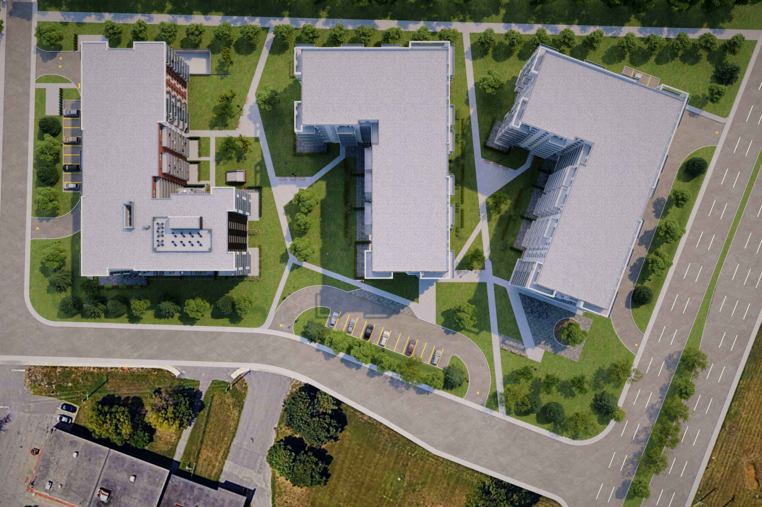 Rental condo floorplans PointeClaire Liveo PointeClaire Sotramont