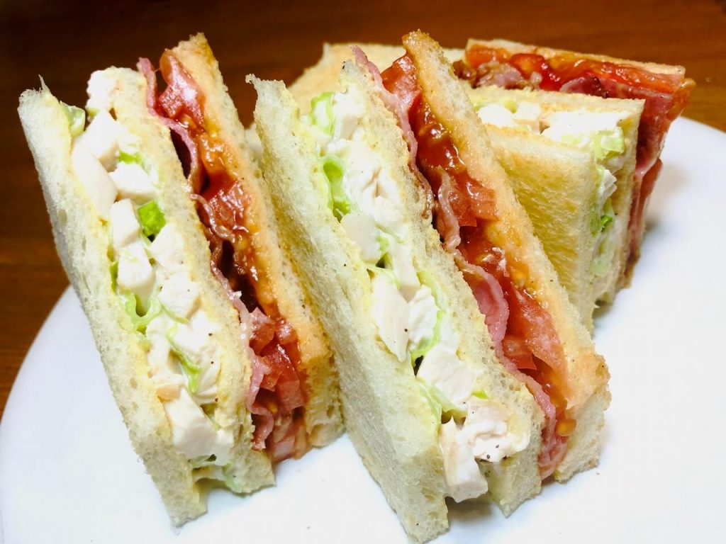 アメリカンクラブハウスサンド（デニーズ鶴ヶ島店／埼玉県鶴ヶ島市） | 埼玉のブログ アメリカンクラブハウスサンド | プロレシピブログ 艸Souの作り方