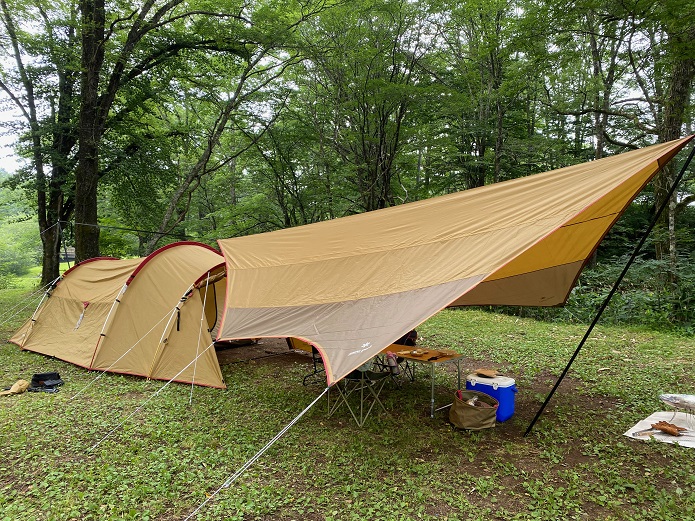 スノーピークヴォールトで冬キャンプは乗り切れるか。スカートなしのテントでも大丈夫？ ソロとファミリーキャンプを堪能したい