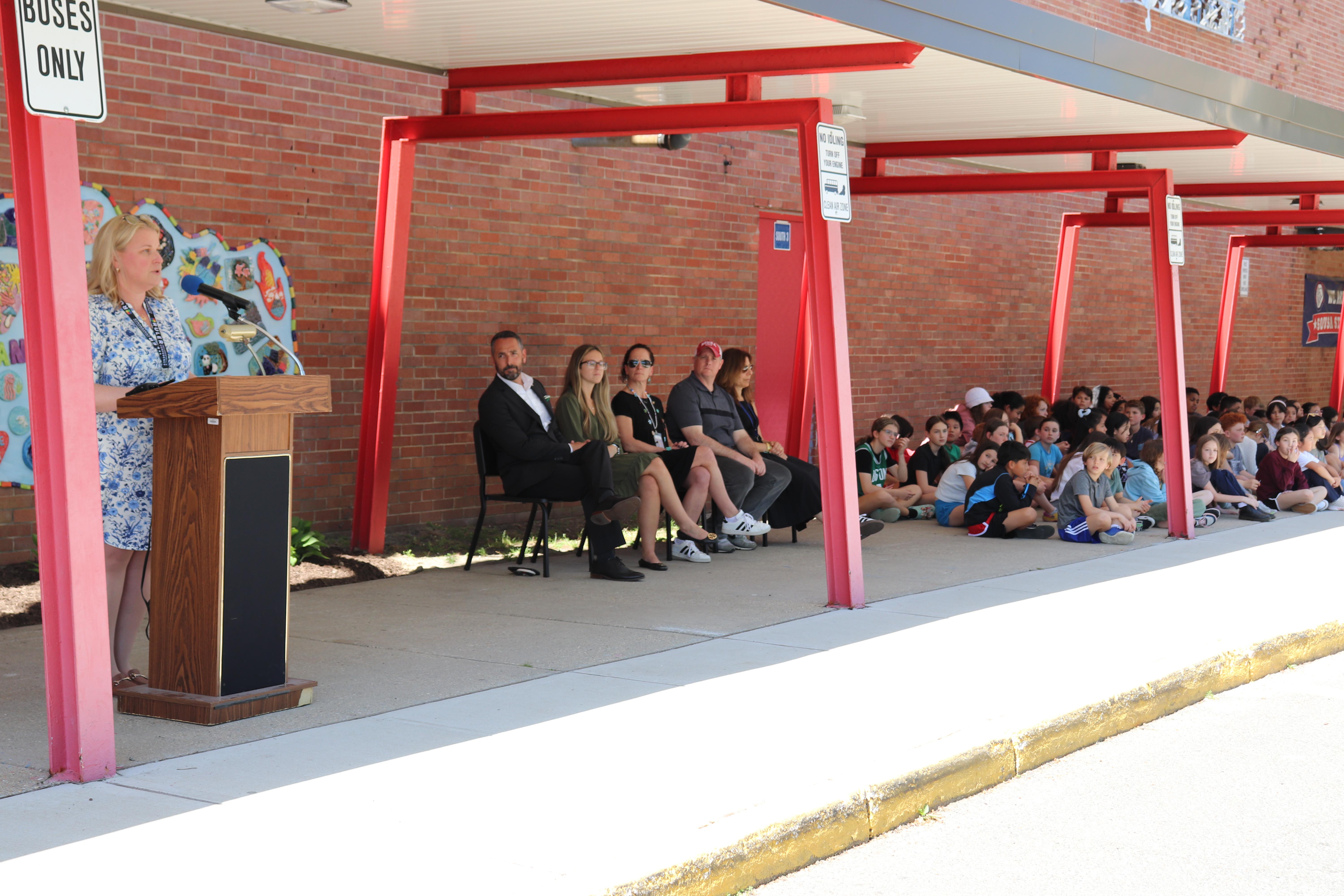 Sousa Elementary School Reveals "Be Kind and Be Brave" Relief Mural as a Symbol of Unity and
