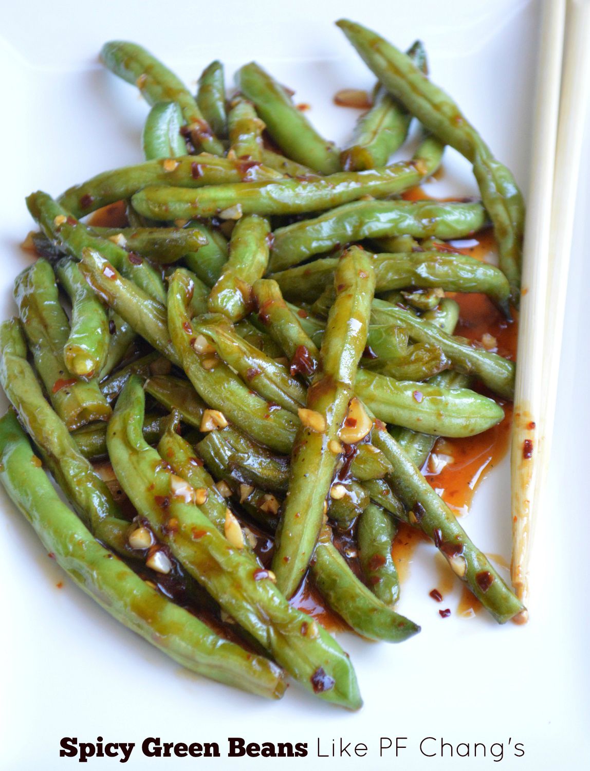 PF Chang's Spicy Green Beans Souffle Bombay