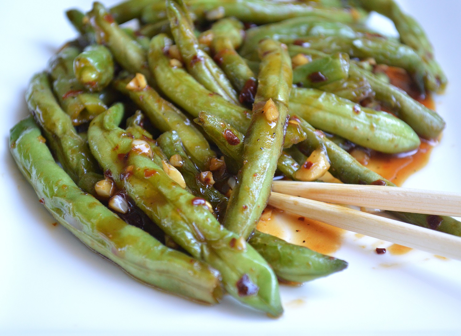 PF Chang's Spicy Green Beans Souffle Bombay