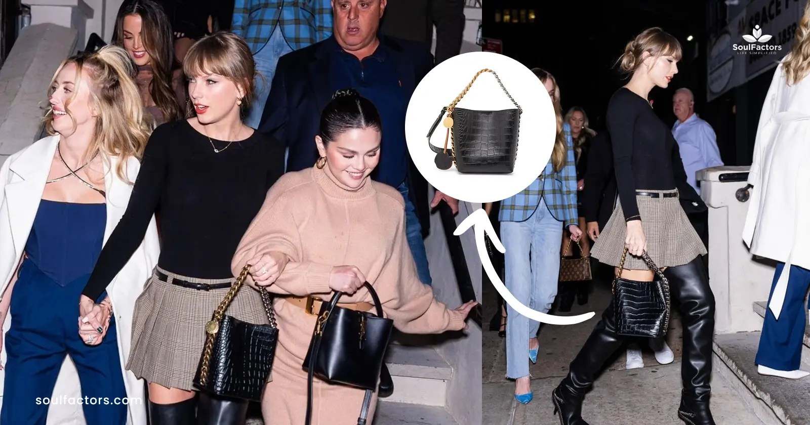 Taylor Swift Wears Stella Mccartney Bag On New York Night Out!