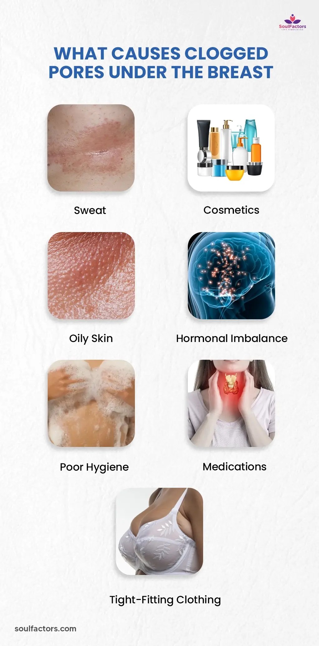 How To Get Rid Of Clogged Pores Under Breasts Ultimate Solution