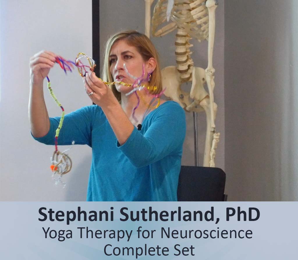 Course Set Stephani Sutherland Yoga Therapy for Neuroscience Complete