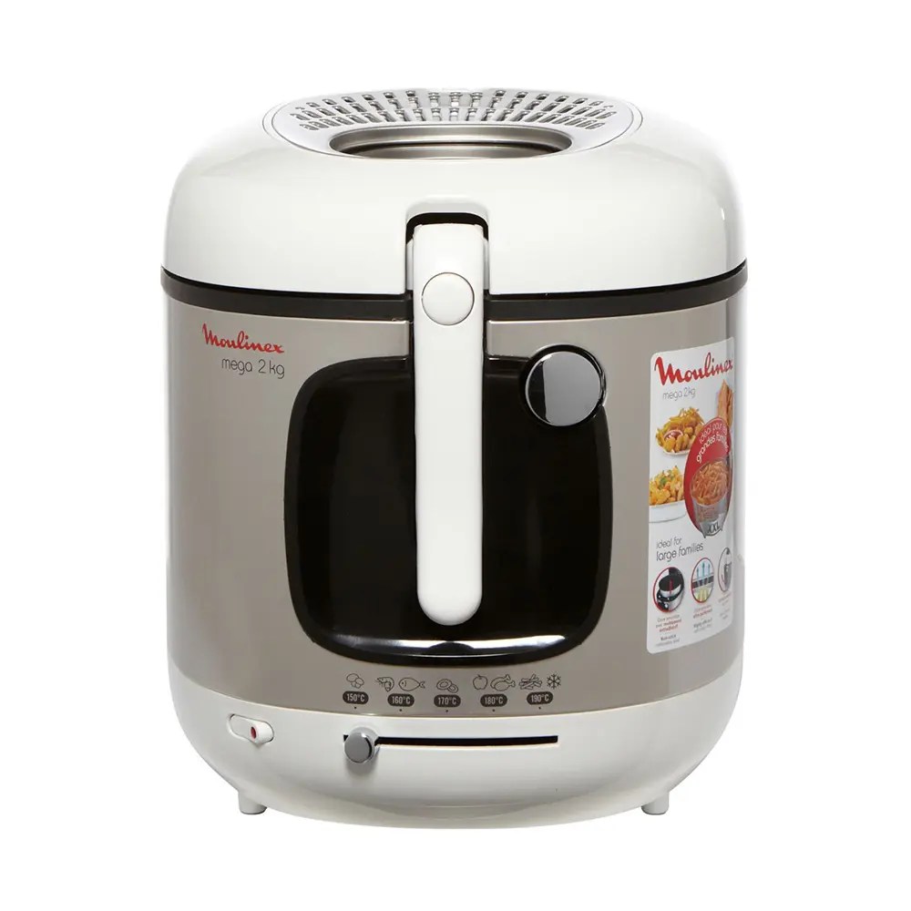 Moulinex Deep Fryer Mega AM480027 2Kg Silver SoumiDeal