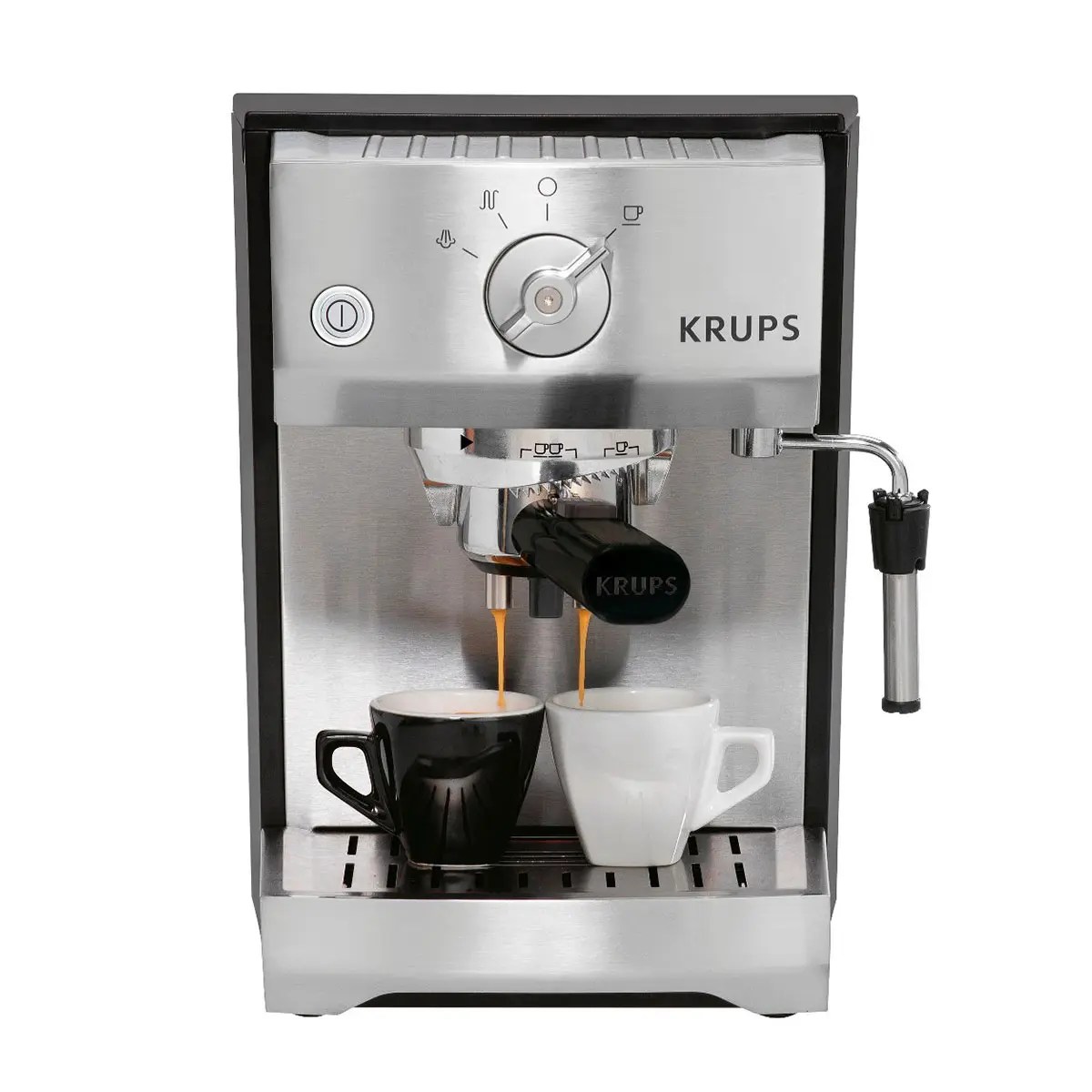 KRUPS Espresso Machine XP5200 Stainless Steel, Silver SoumiDeal