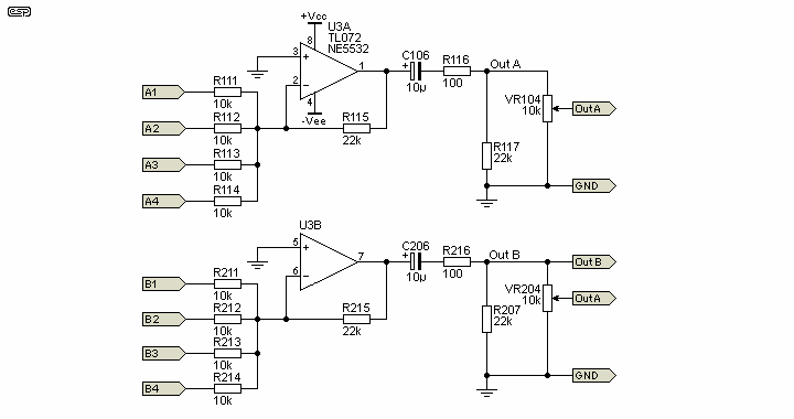 Universal Preamp Mixer