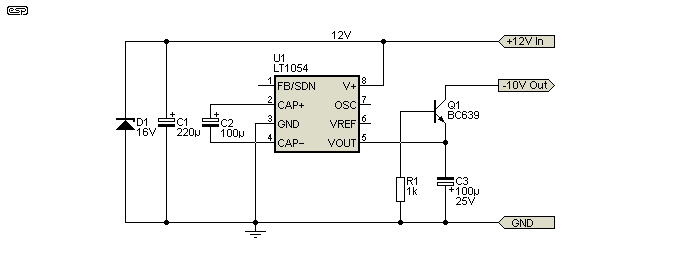 LT1054 Voltage Converter And Regulator: Pinout,, 52% OFF
