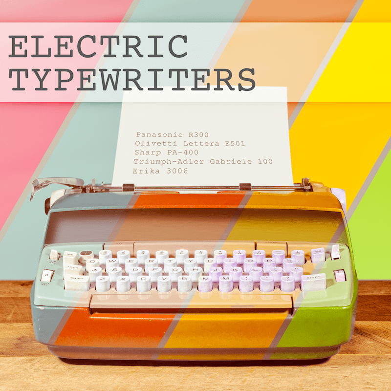 Electric Typewriters SoundBits Sound Effects