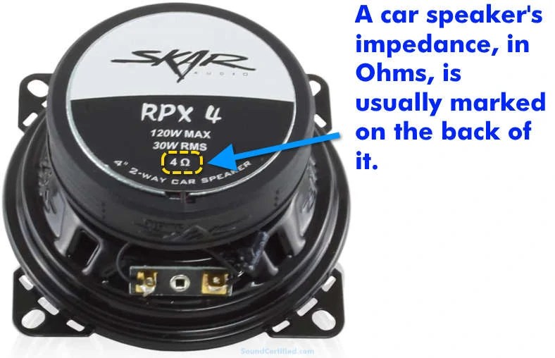 What Is Car Speaker Impedance? Speaker Impedance Explained