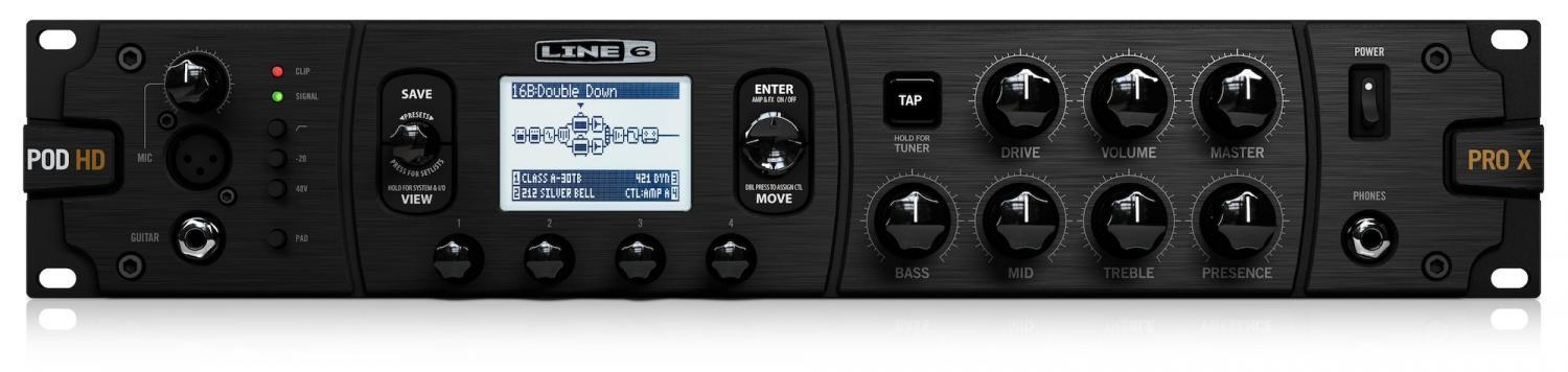 Line 6 Updates POD HD500 MultiEffects Processor/Studio Interface with