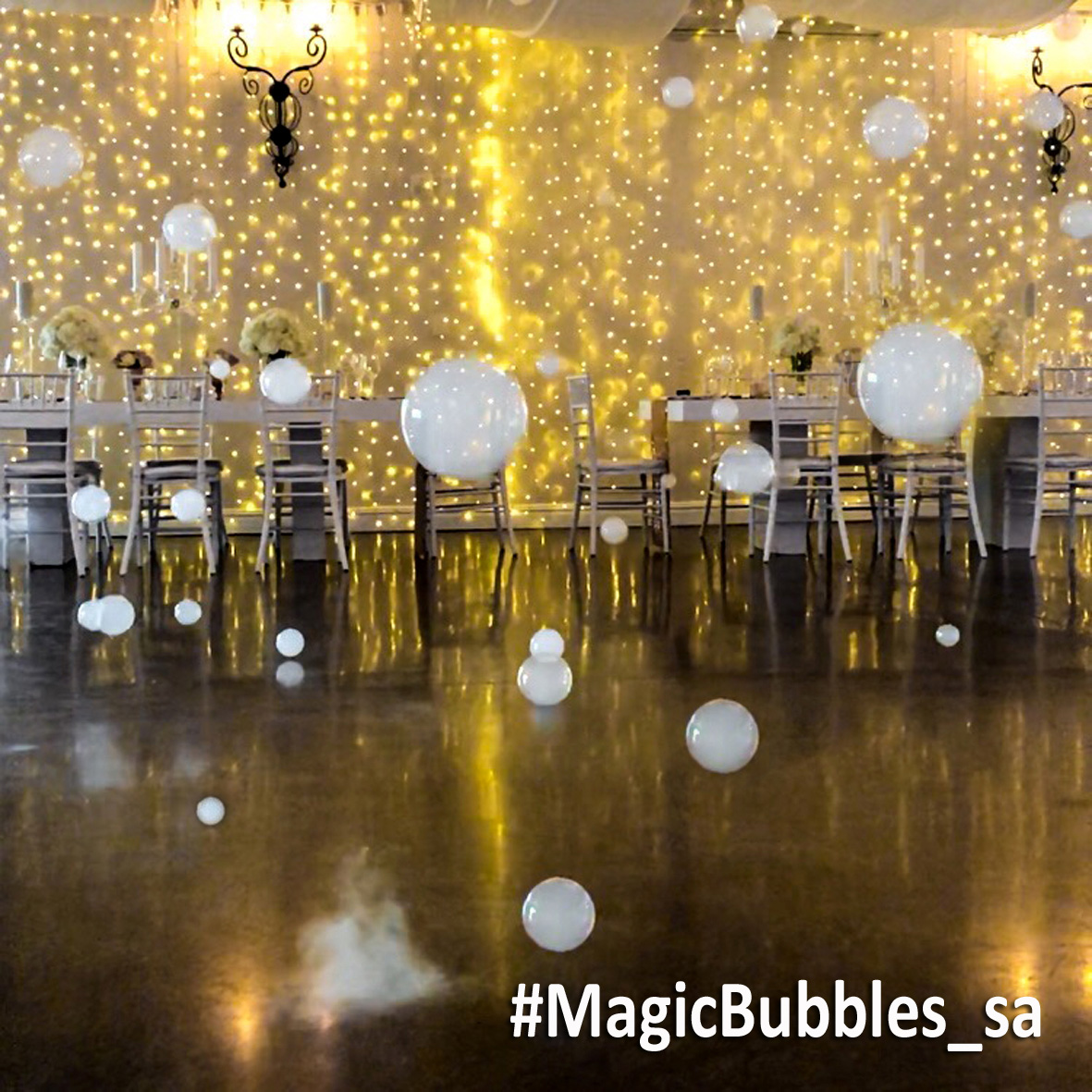 Magic Bubbles Machine for Hire SoundFX Lighting Hire Cape Town