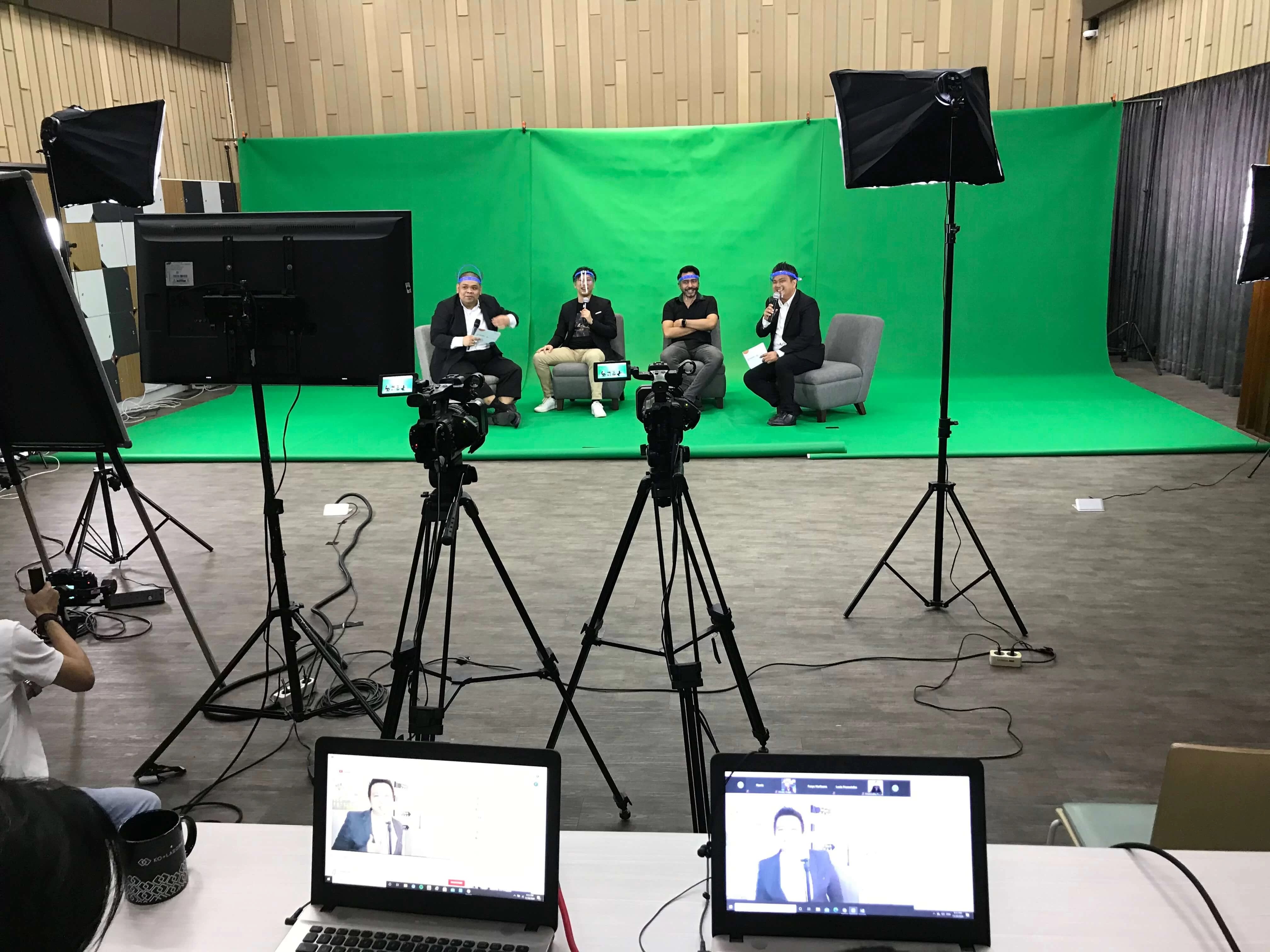 Sewa Studio Live Streaming Jakarta (Green Screen Ready)