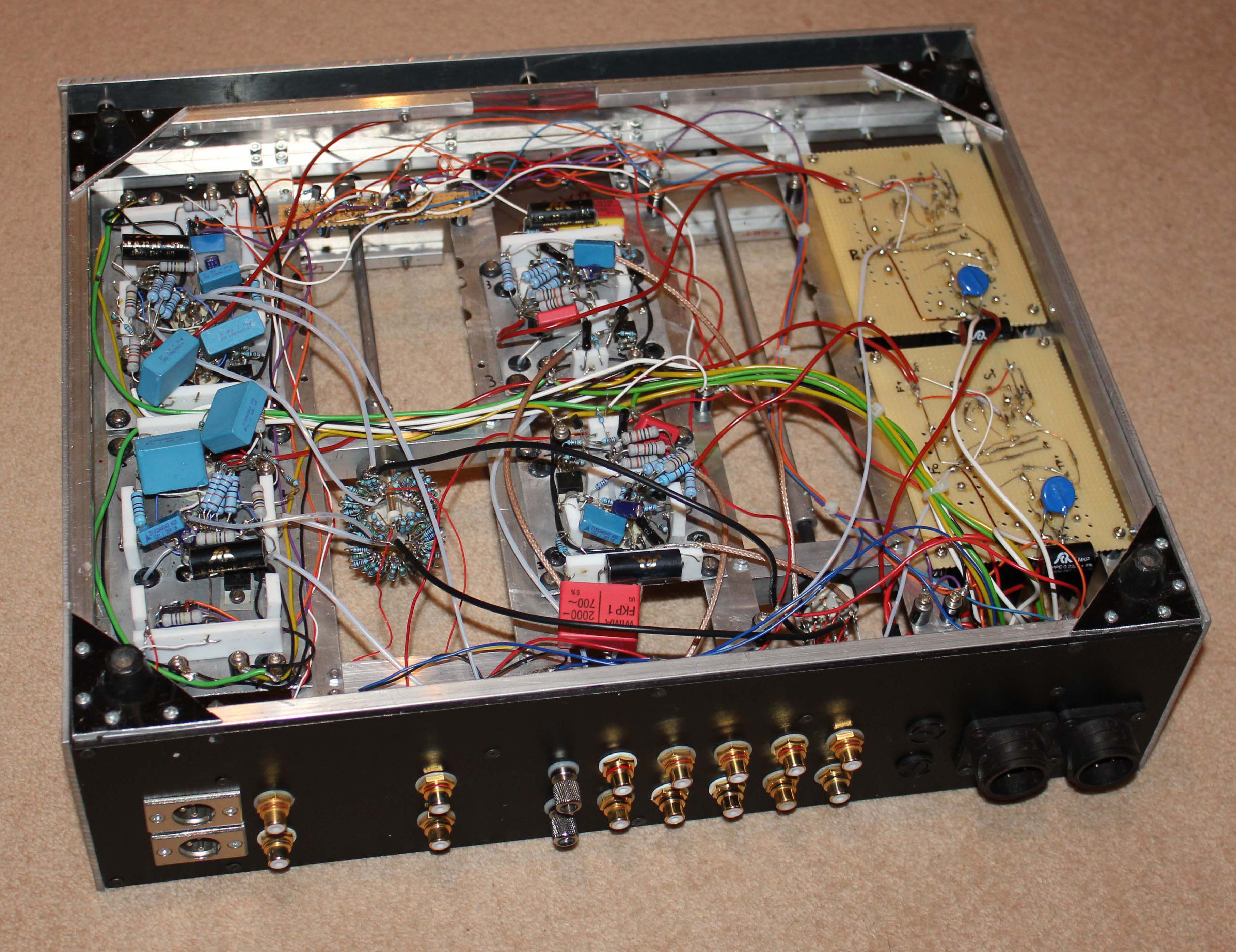 Building the Vacuum State Electronics Sixvalve Preamplifier