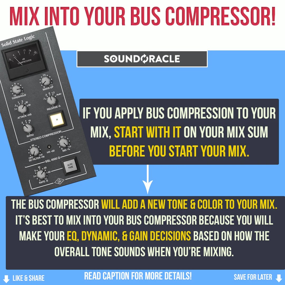 Mix Into Your Bus Compressor! SoundOracle Sound Kits
