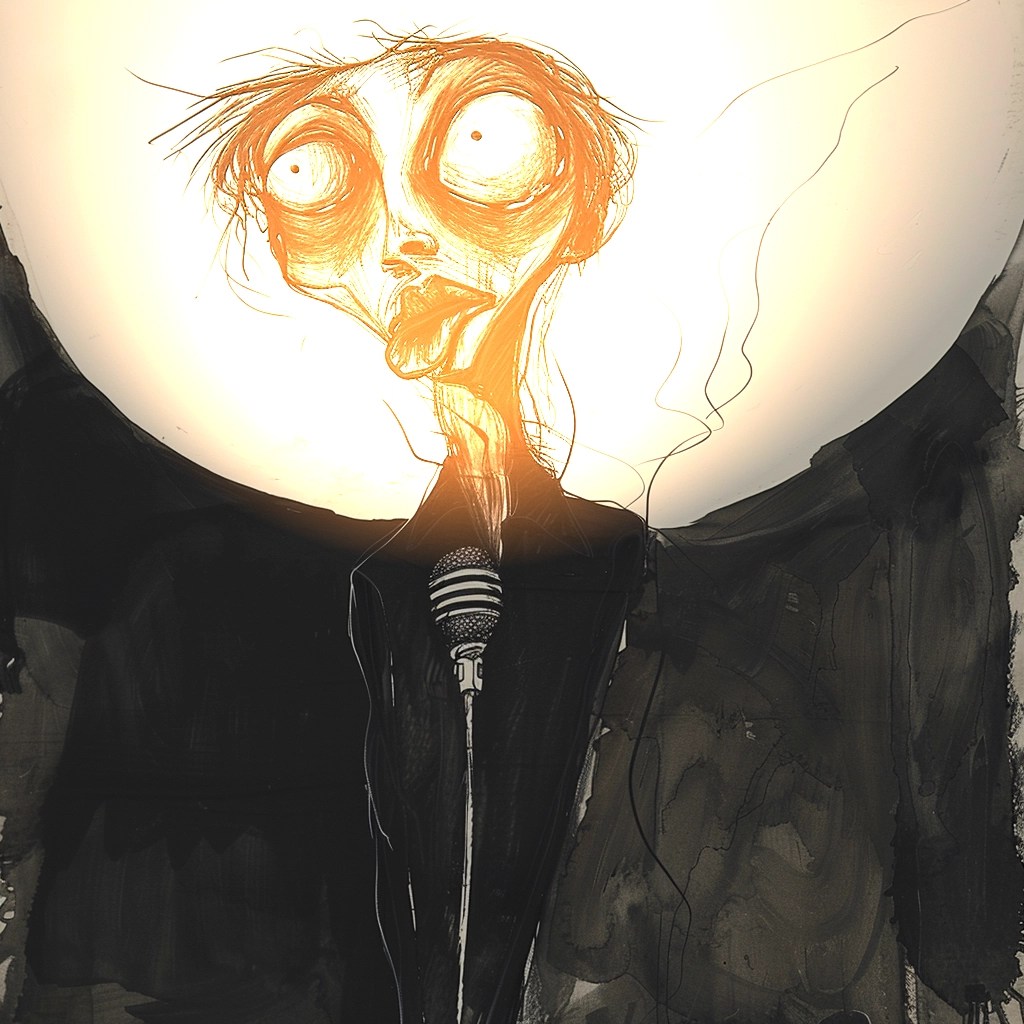 Blinding Spotlight - Sound Presenter