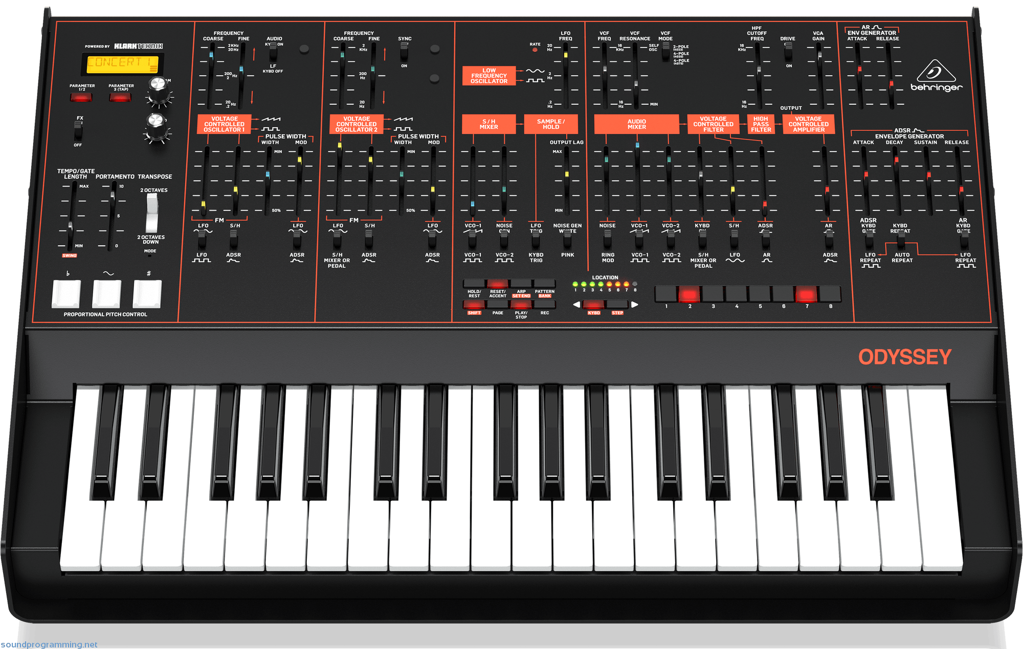 Behringer Odyssey Sound Programming
