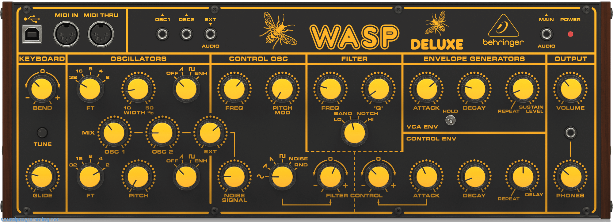 Behringer Wasp Deluxe Sound Programming
