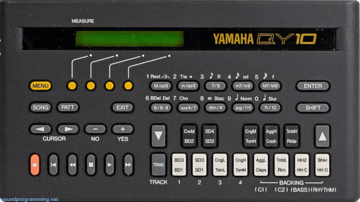 Yamaha QY10 | Sound Programming
