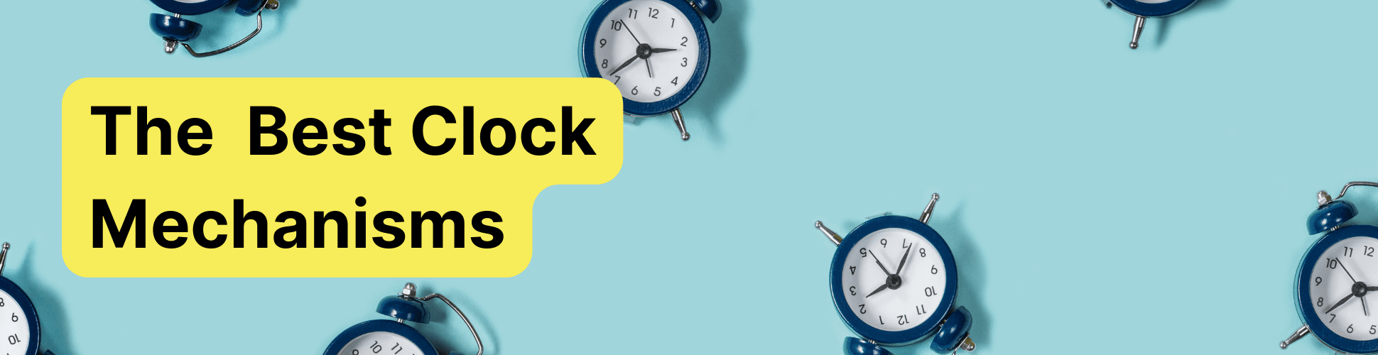 Best Continuous Sweep Silent Movement Mechanisms For Clocks