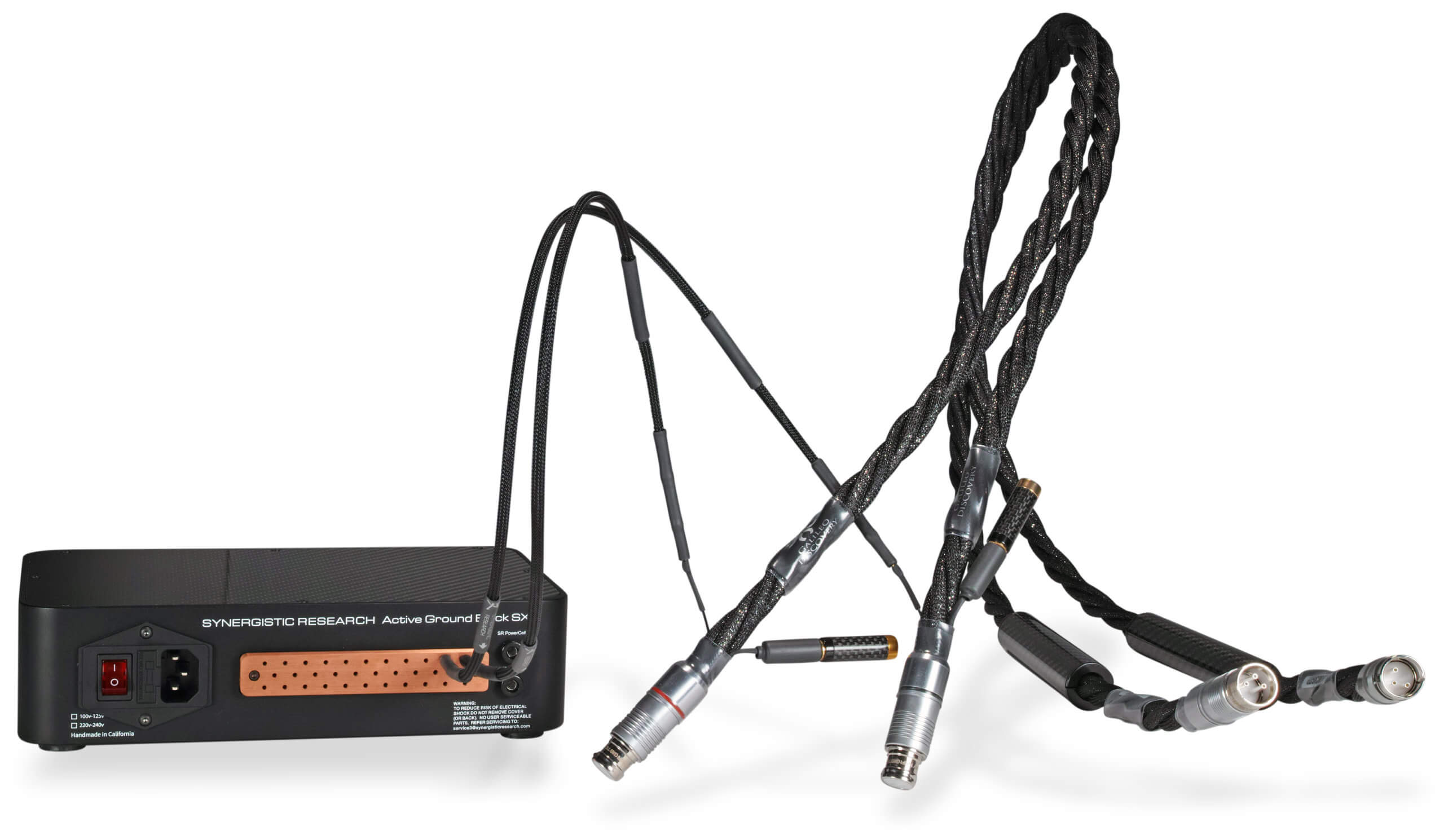 SYNERGISTIC RESEARCH ACTIVE GROUND BLOCK SX (VERSION 230V) Sound Sevilla