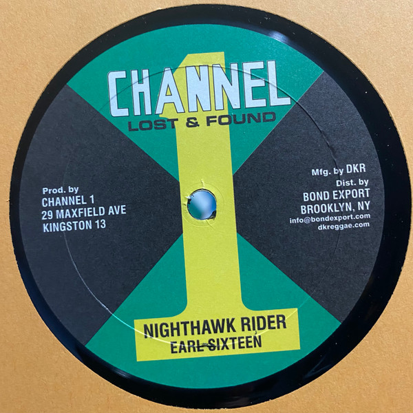 Earl Sixteen Nighthawk Rider/Music Machine SoundSpeak Record