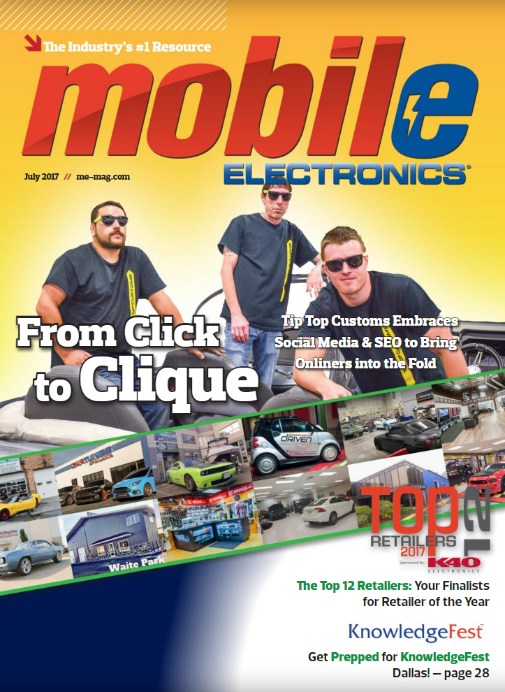Mobile Electronics Magazine July 2017 Sound Wave Customs
