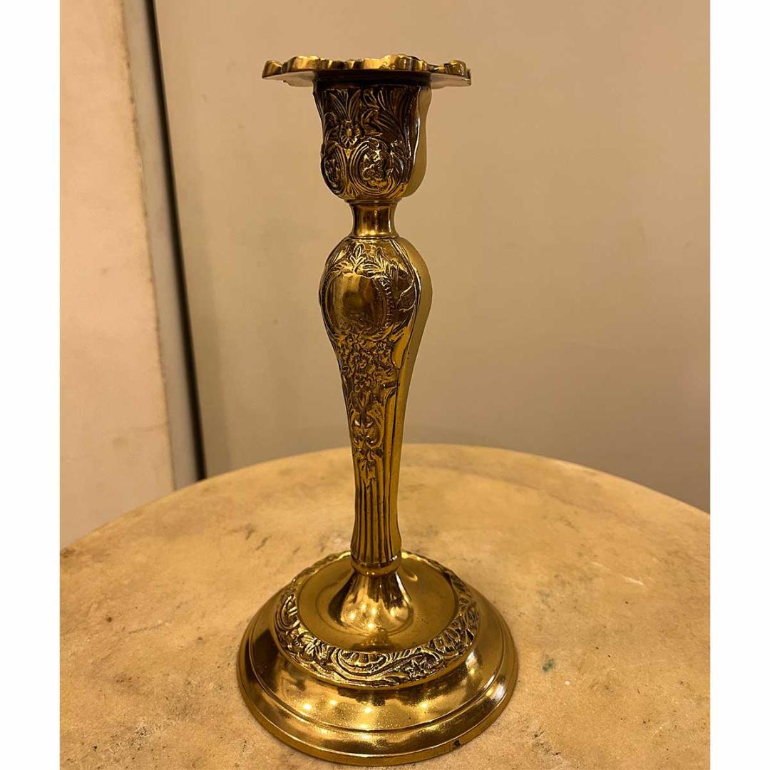 Vintage Candle Stand in Brass SoUnique.PK