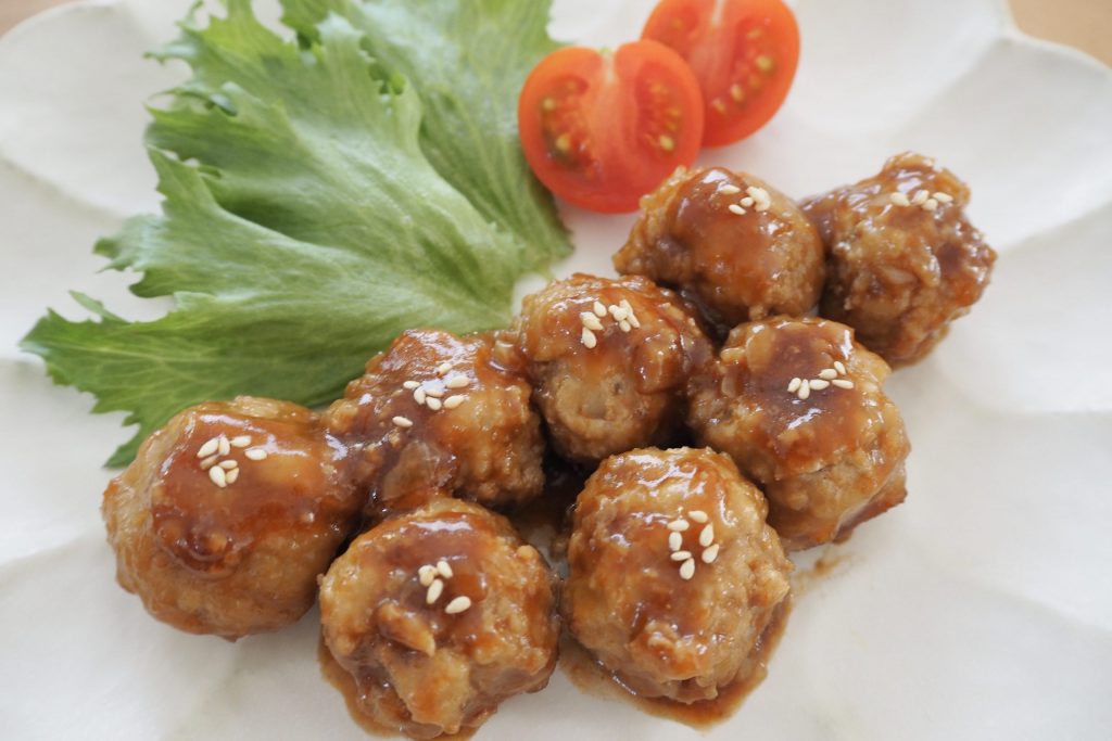 揚げない甘酢肉団子 のレシピ/作り方 なごみごはん
