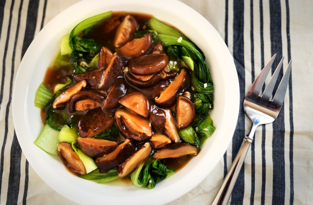 Bok Choy and Shiitake Stir Fry Soupbelly