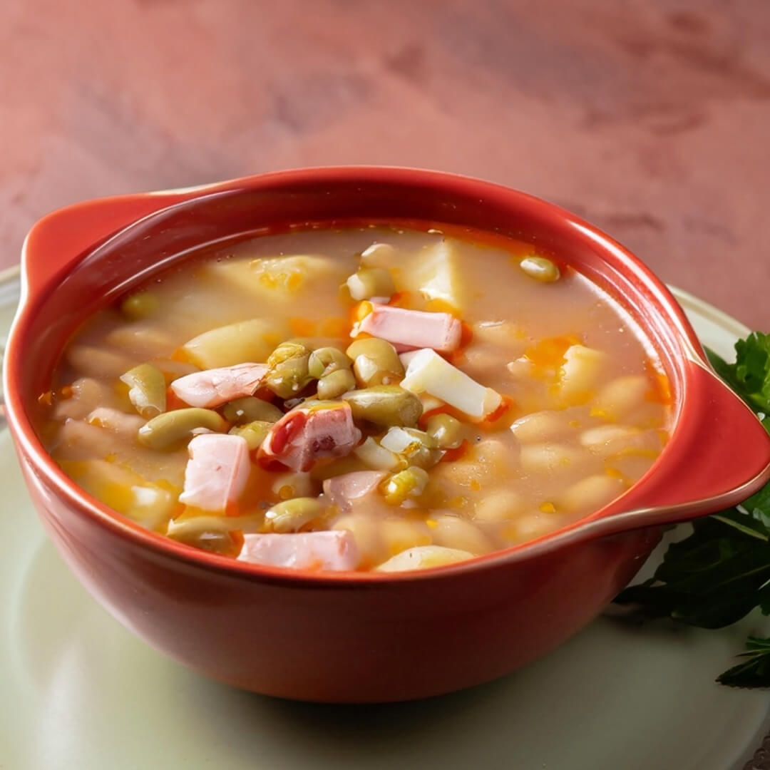 NutrientDense Ham And Lima Bean Soup Recipe Soup Chick