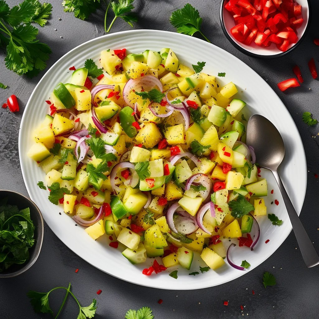Pineapple Salad Recipe (Fresh And Zesty Summer Delight) Soup Chick