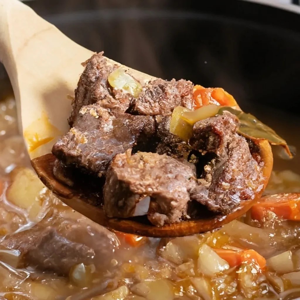 Slow Cooker Beef Stew With Onion Soup Mix (Fusion Of Flavors) Soup Chick