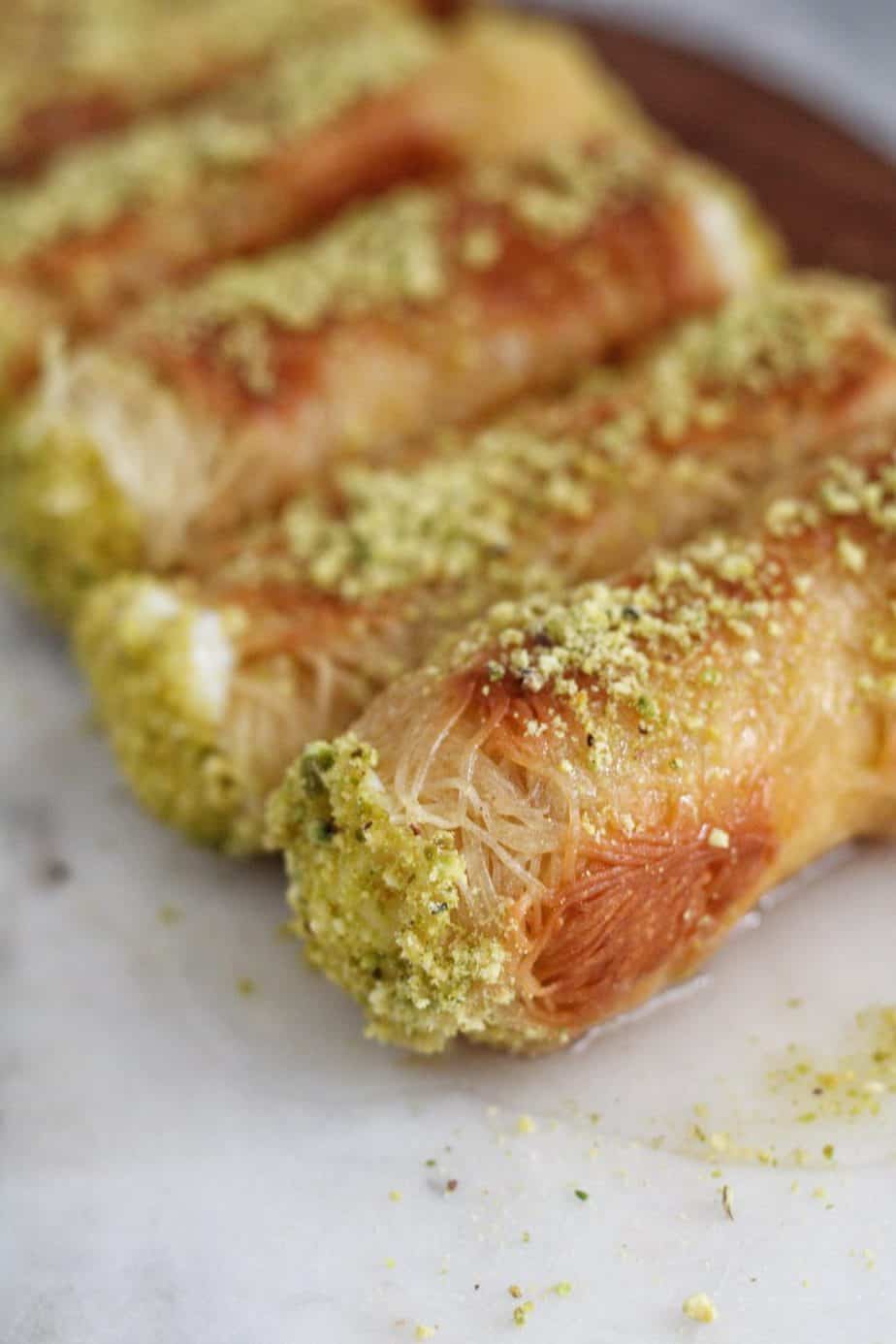 Kunafa Rolls Sour And Sweets