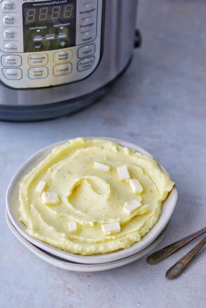 Instant Pot Yukon Gold Mashed potatoes (No Drain 8 Minutes!)