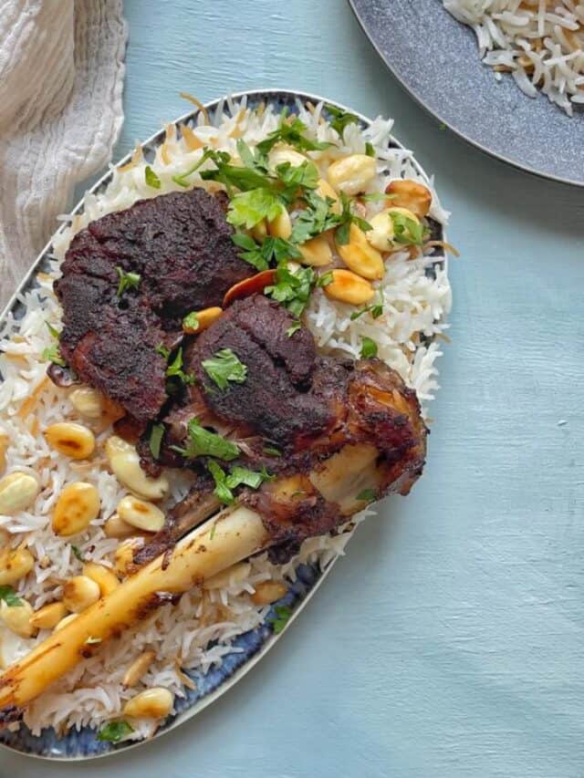 SLOW COOKED GOAT SHOULDER