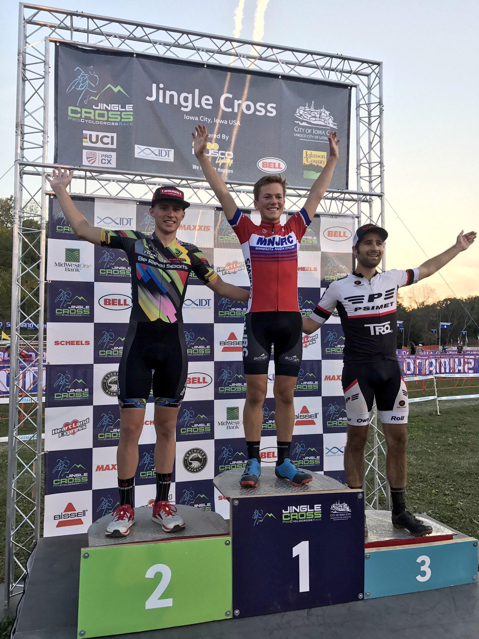 Rider Highlight Alex Edwards takes home 3rd in the Omnium at Jingle CX Source Endurance