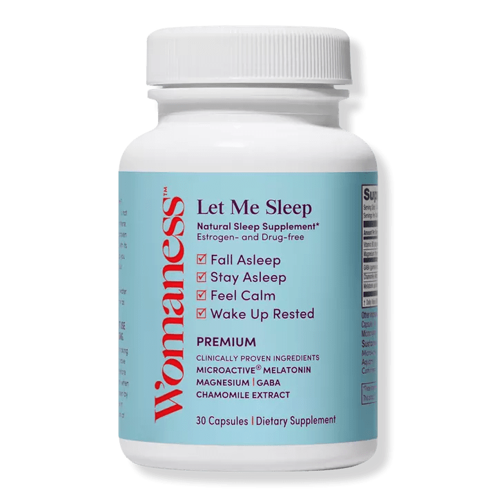 Womaness Let Me Sleep Supplement for Natural Sleep Source & Self